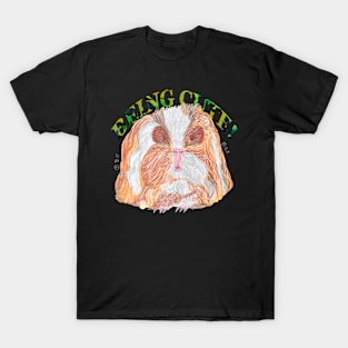 TEXEL GUINEA PIG BEING CUTE T-Shirt